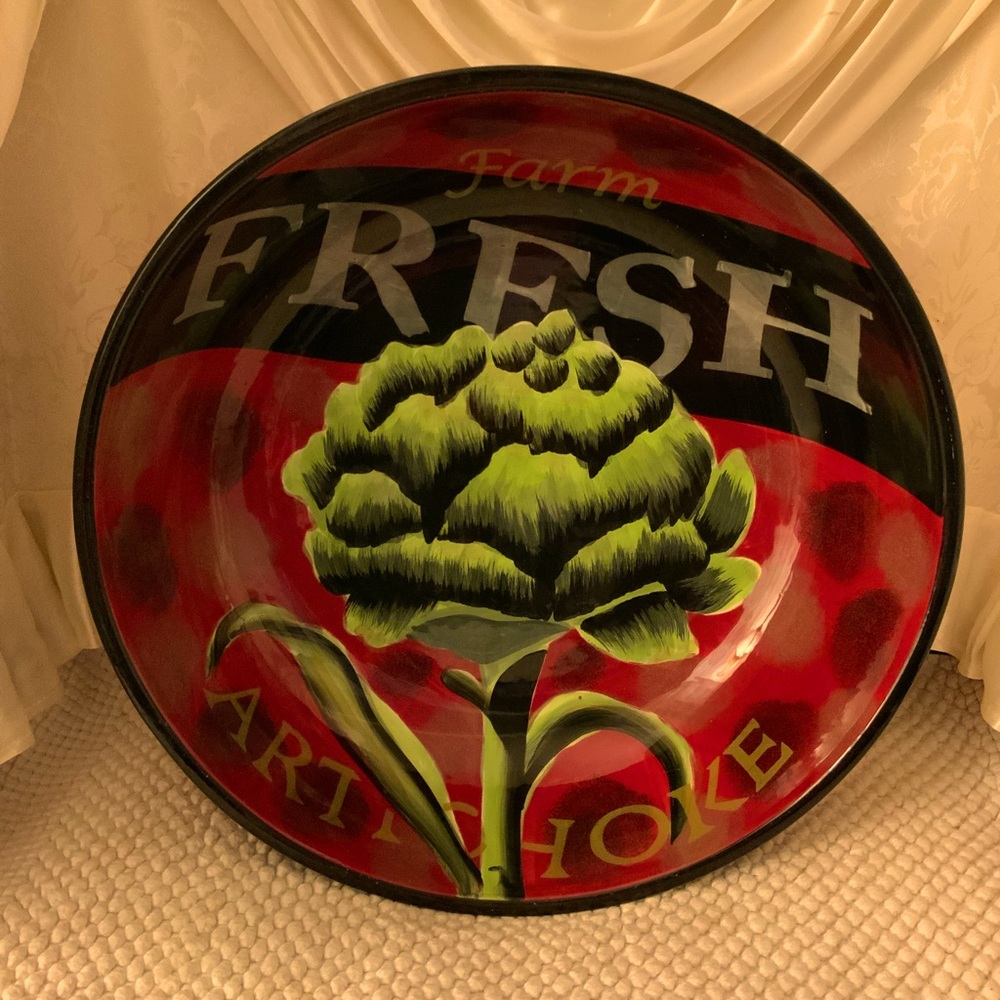 LARGE CERAMIC BOWL By CERTIFIED INTERNATIONAL JENNIFER BRINLEY